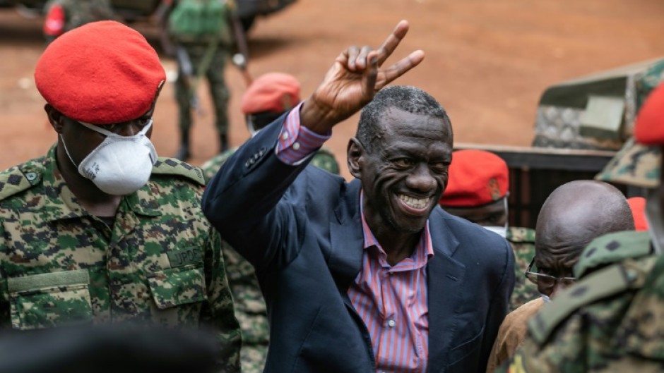 Uganda's veteran opposition figure Kizza Besigye is charged with treason