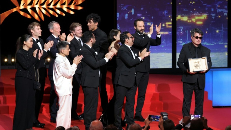 It is the second time an Iranian film has won the Palme d'or