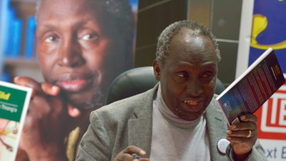 The controversial decision by Kenyan author Ngugi wa Thiong'o to abandon writing in English made him an African literary landmark