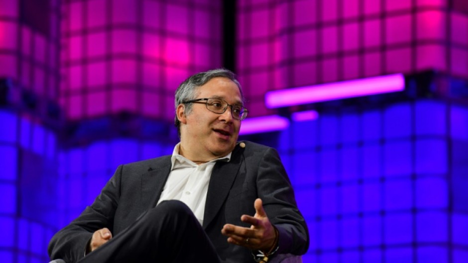 Generative AI critic Gary Marcus, speaks at the Web Summit Vancouver 2025 tech conference in Vancouver Canada