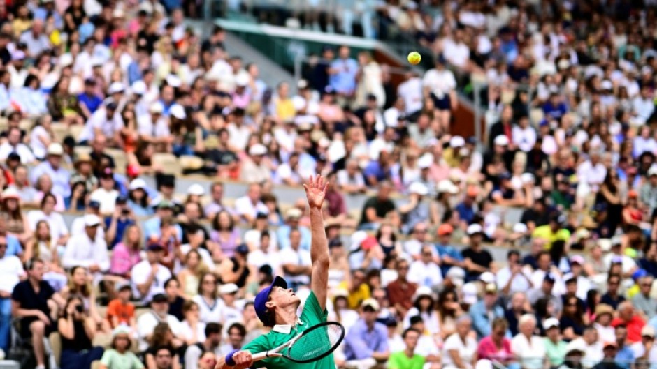 World number one Jannik Sinner dominated Czech Jiri Lehecka