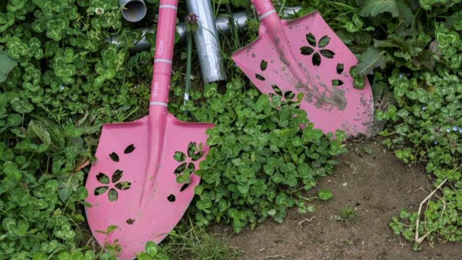 Topsoil was collected as part of large-scale decontamination efforts after the devastating meltdown at the Fukushima Daiichi nuclear plant
