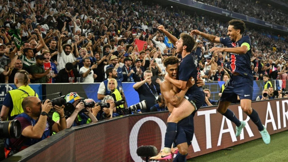 PSG's victory was the biggest ever in the final of the European Cup or Champions League