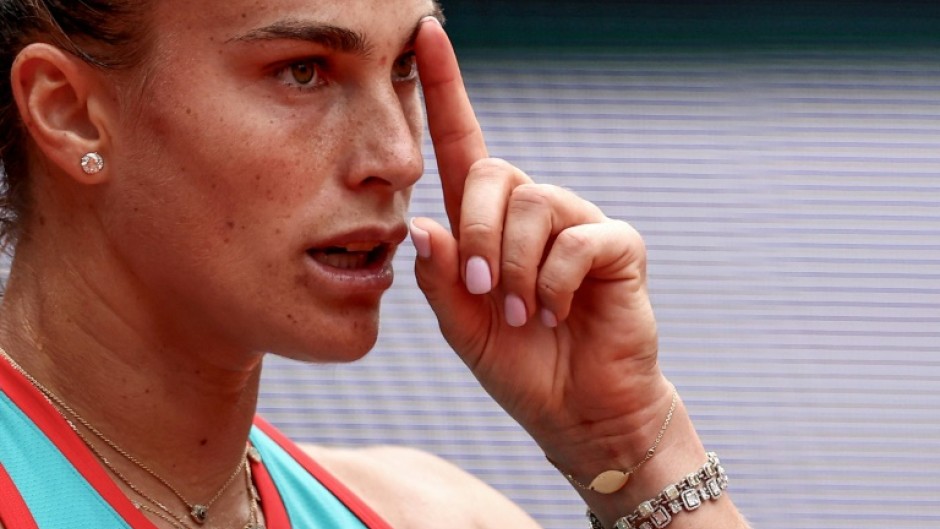 Aryna Sabalenka reached her third successive French Open quarter-final