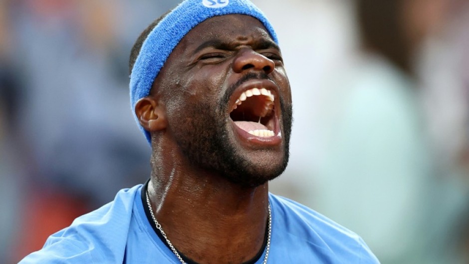 Frances Tiafoe reached his fifth Grand Slam quarter-final but his first not on hard courts