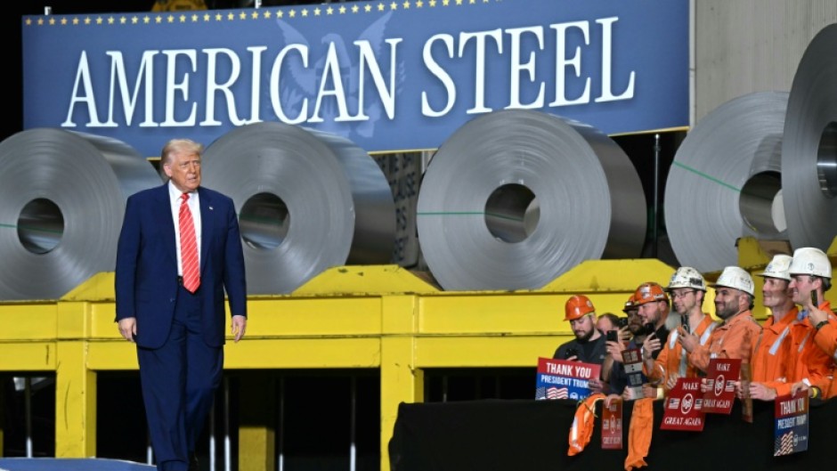 US President Donald Trump has signed an order to double tariffs on imported steel and aluminum in hopes of boosting competitiveness of US industries