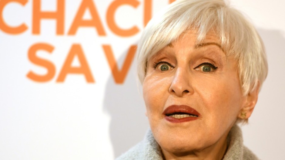 Nicole Croisille, shown here in 2017, sang on the soundtrack of the 1966 film 'A Man and a Woman'