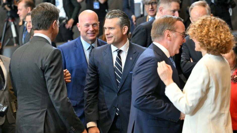 'Countries in there are well exceeding two percent,' Pete Hegseth said after meeting NATO colleagues
