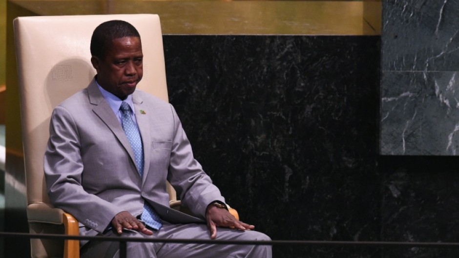 Zambia's former president Edgar Lungu had been receiving medical treatment in a clinic in South Africa