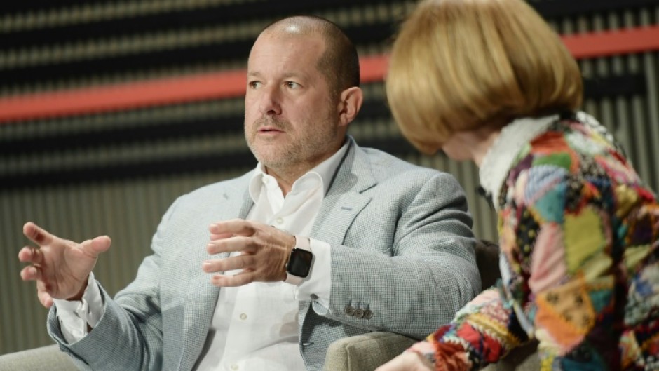 Former Apple design chief Jony Ive (L) has joined forces with OpenAI to make a device ideal for engaging with generative artificial intelligence