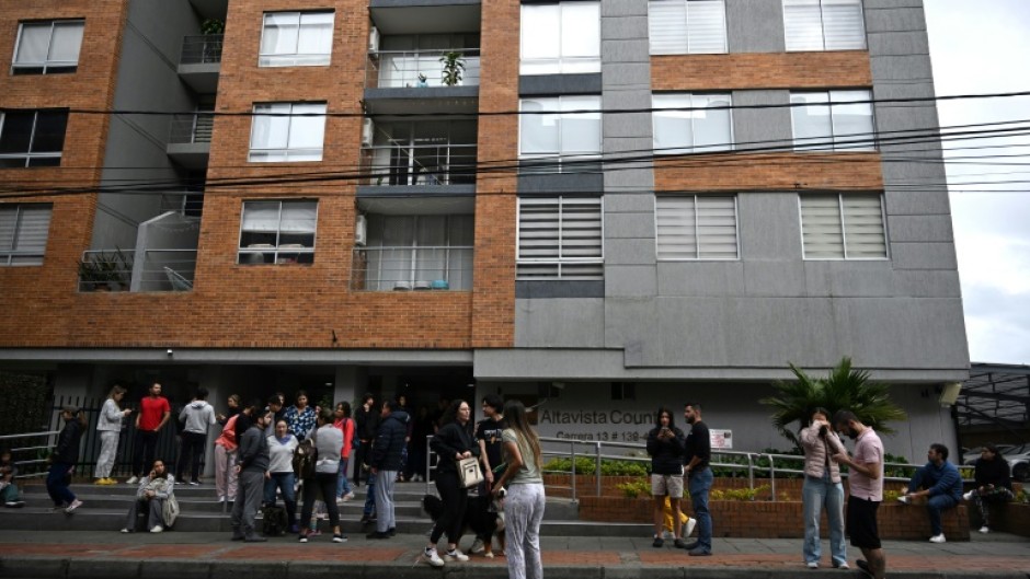 Central Colombia is in a zone of high seismic activity