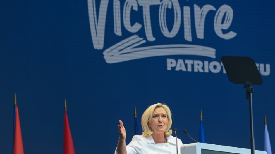 Marine Le Pen echoed Orban's scathing attack on the EU
