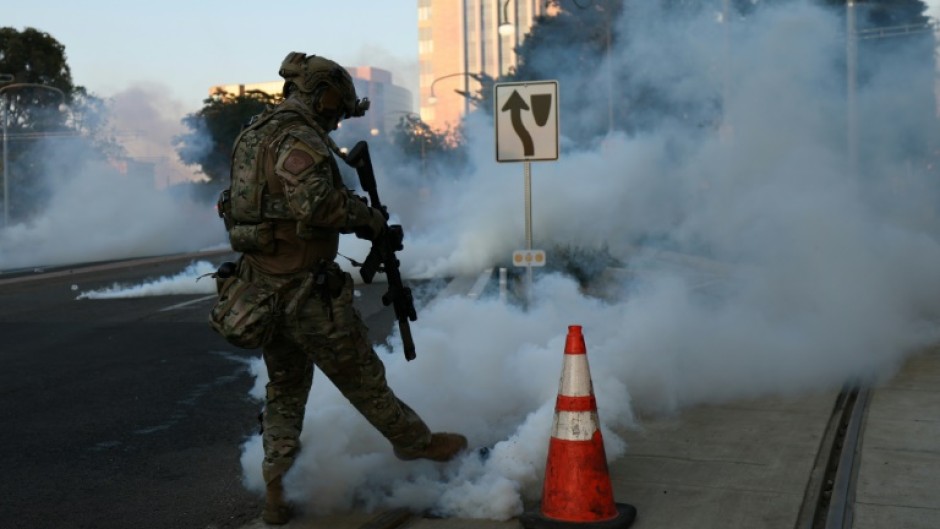 US law largely prevents the use of the military as a policing force