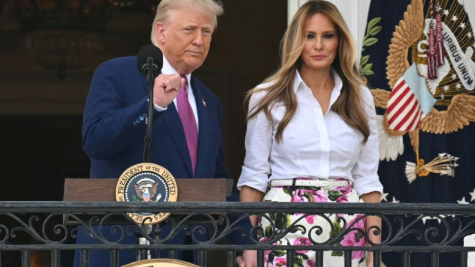 Trump was attending an annual White House picnic with members of Congress when first reports of Israel's strikes on Iran emerged