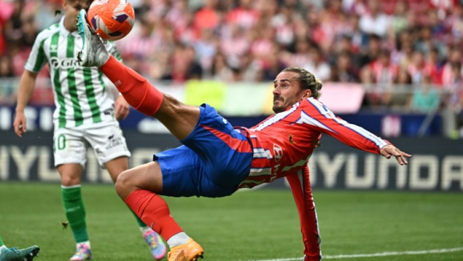 Atletico Madrid's French forward Antoine Griezmann ended the season in poor form but signed a new contract
