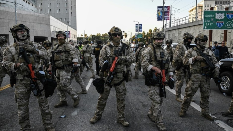 US Customs and Border Protection agents deploying in Los Angeles are among the numerous forces sent in response to protests over an immigration crackdown