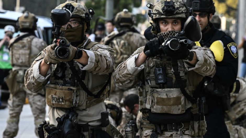 President Donald Trump's administration is in a legal battle over the limits of deploying forces on US soil