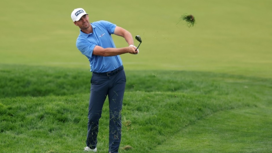 Victor Perez of France, shown playing a shot during the second round of the 125th US Open at Oakmont, aced the par-three sixth hole