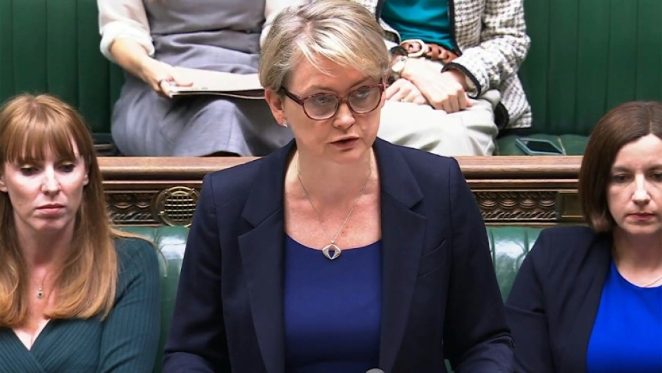 Britain's Home Secretary Yvette Cooper told parliament that any adults who engage in penetrative sex with a child under 16 will now face the most serious charge of rape