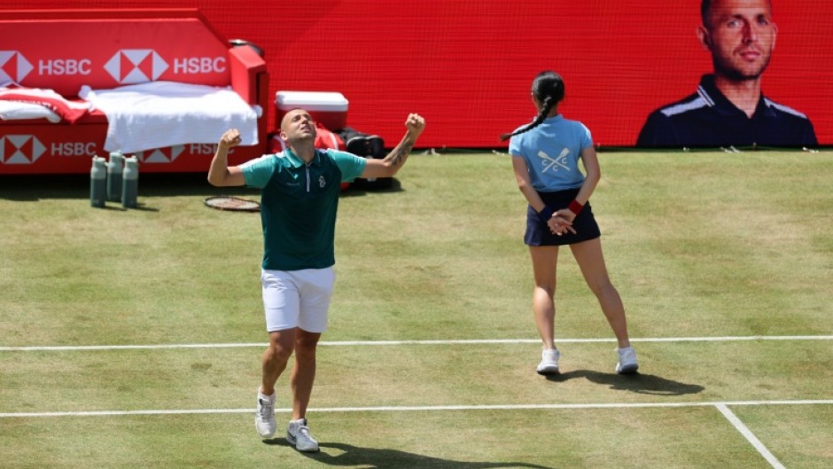 Daniel Evans shocked Frances Tiafoe in the first day at Queen's Club