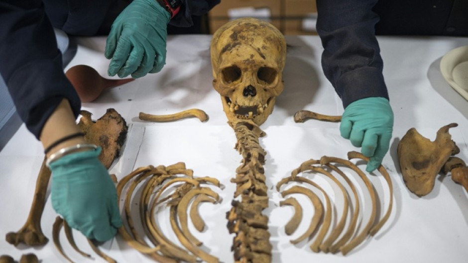 Peruvian gas workers discovered the mummy of a boy believed to be over 1,000 years old while installing pipes in Lima