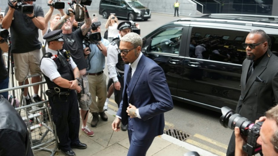 Chris Brown is on £5 million ($6.7 million) bail