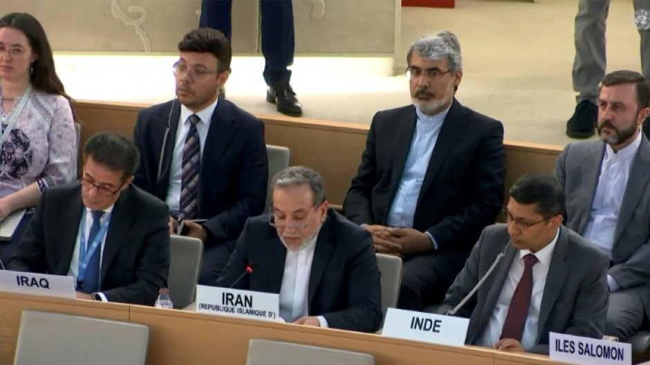 Minister Abbas Araghchi addressed the United Nations Human Rights Council on 20 June