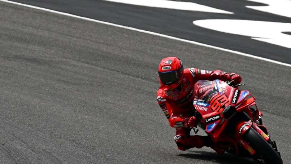 Marc Marquez won his eighth sprint race of the season at the Italian MotoGP on Saturday