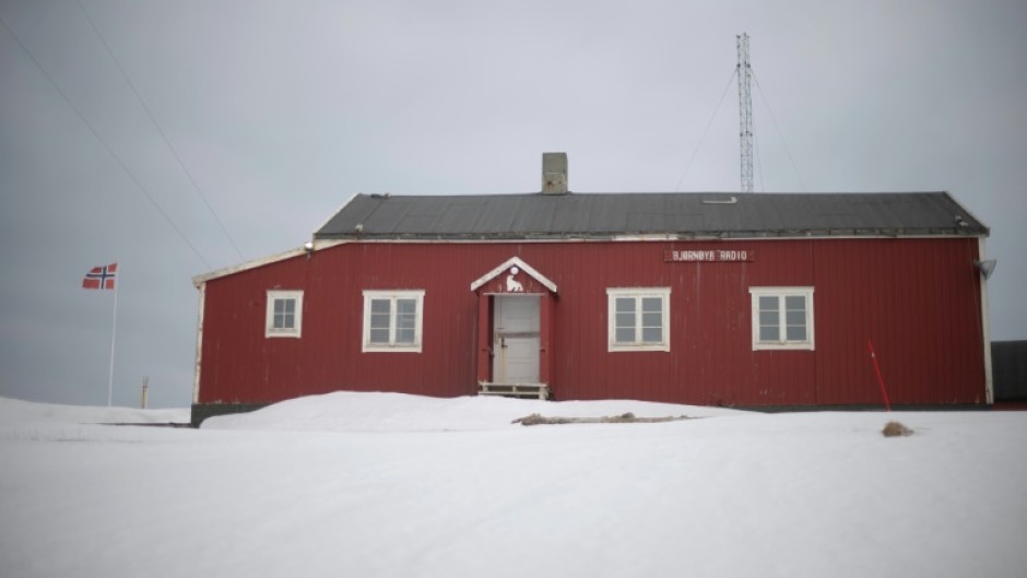 To reach the remote Bjornoya (Bear Island), meteorologists have to fly in by helicopter for their six-month stay