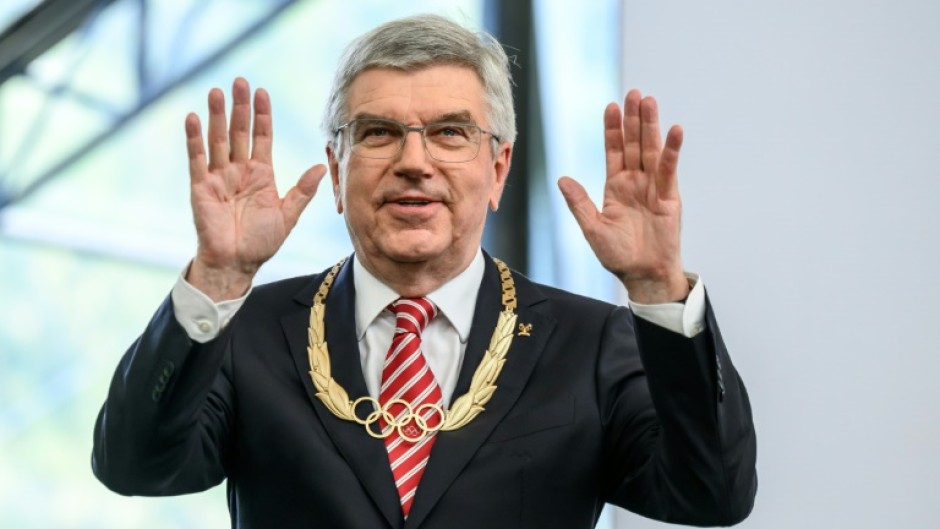 Outgoing IOC President Thomas Bach kept the Olympic movement united through turbulent times, his successor Kirsty Coventry said