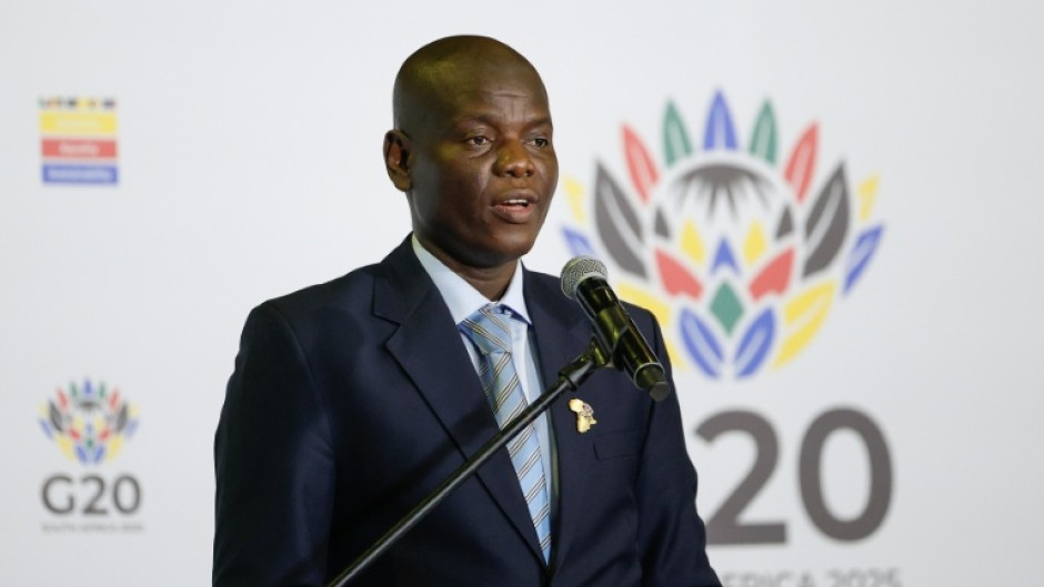 South Africa's Foreign Minister Ronald Lamola said he hope G20 will encourage peace