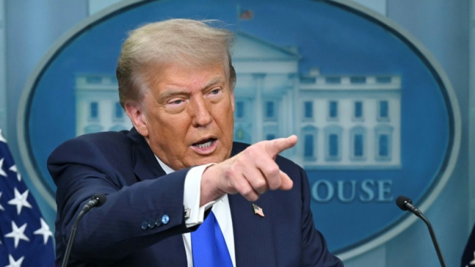 US President Donald Trump holds news conference on Supreme Court decisions