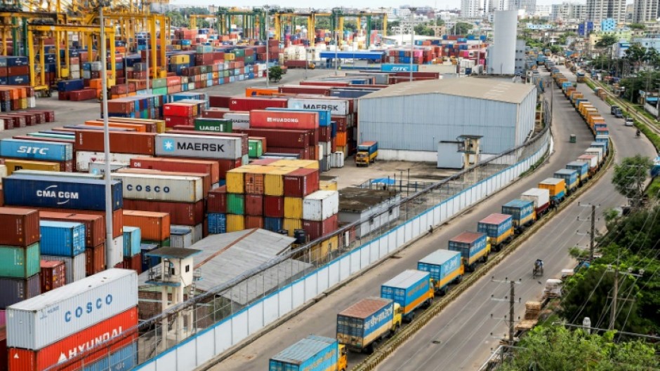 Officials at Chittagong Port, which handles the majority of Dhaka's import and export activity, said there had been no movement of goods since morning