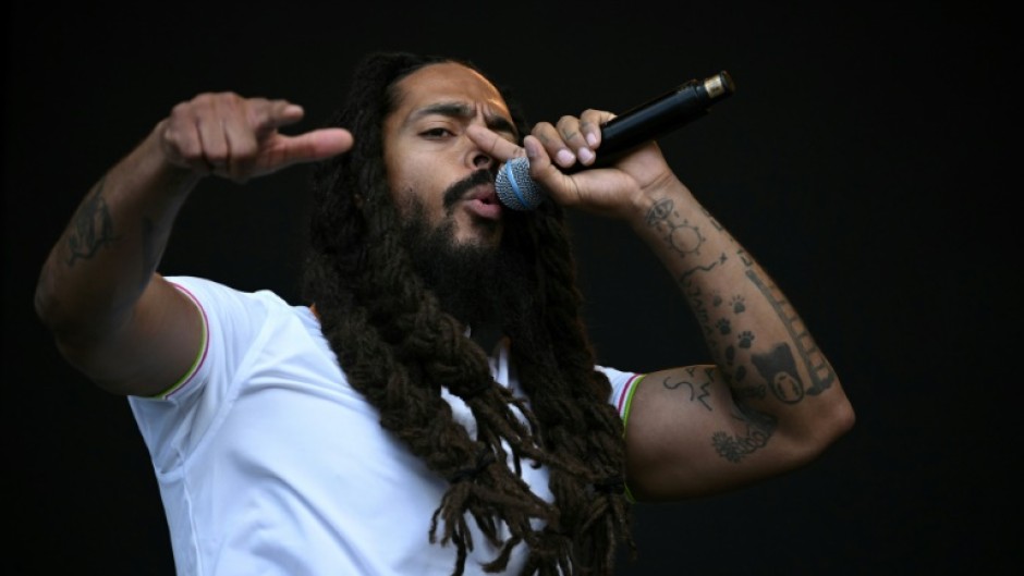 Police are studying videos of commebts by Bobby Vylan of British duo Bob Vylan