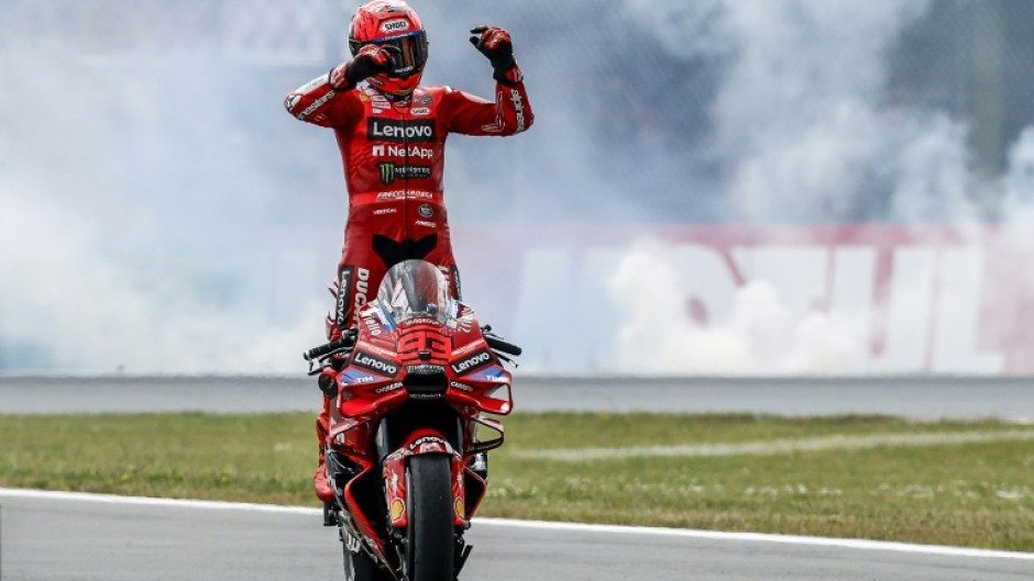 Marc Marquez had too much pace on his Ducati for his rivals in the Dutch MotoGP