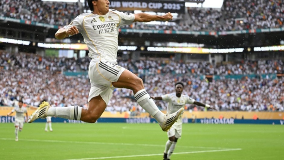 Spanish forward Gonzalo Garcia scored his third goal of the tournament as Real Madrid beat Juventus to reach the Club World Cup quarter-finals.