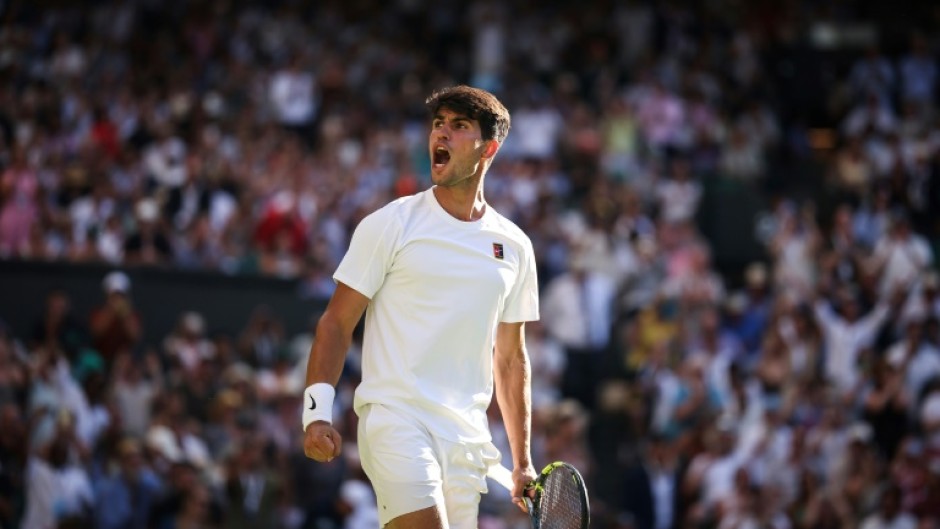 Spain's Carlos Alcaraz is back in action at Wimbledon on Wednesday