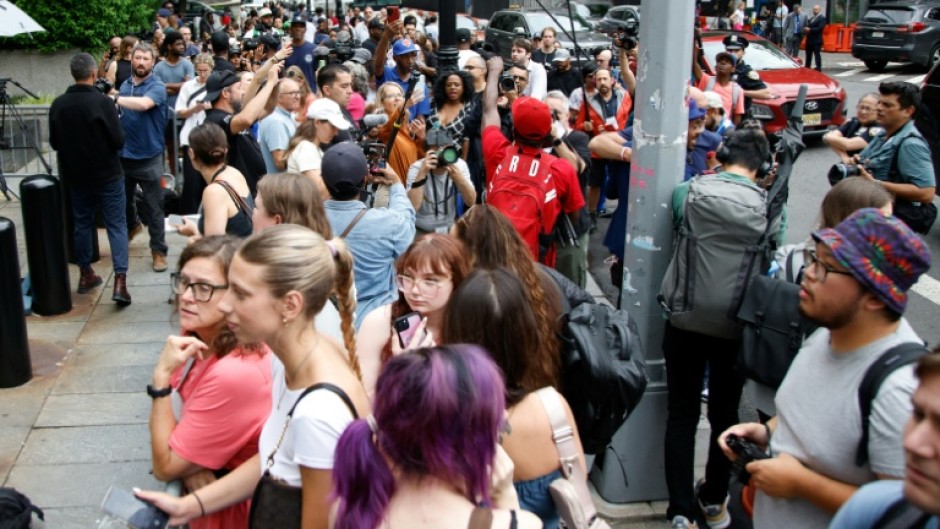 Crowds follow the verdict in Sean "Diddy" Combs' sex trafficking trial outside Manhattan's Federal Court