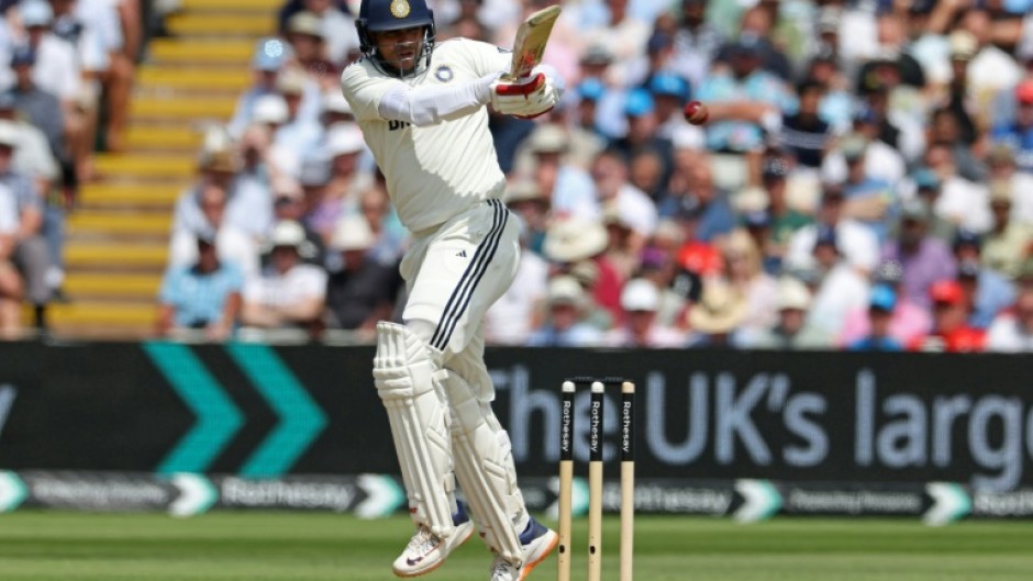 India's captain Shubman Gill was 168 not out at lunch