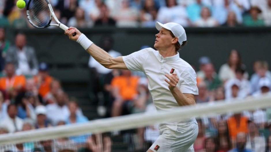 Italy's Jannik Sinner has cruised into the Wimbledon third round