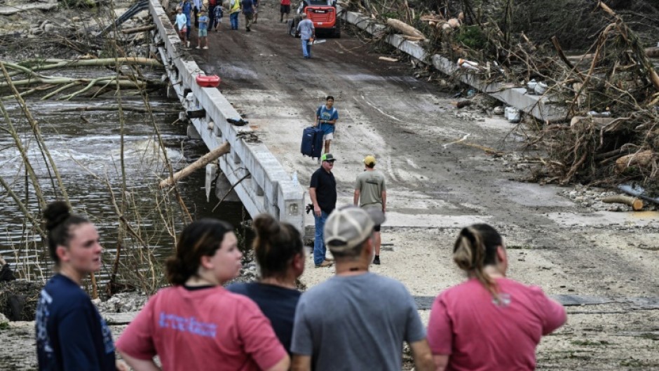 In addition to the fatalities, the flash floods caused extensive damage in central Texas, destroying homes and businesses and damaging roads and bridges