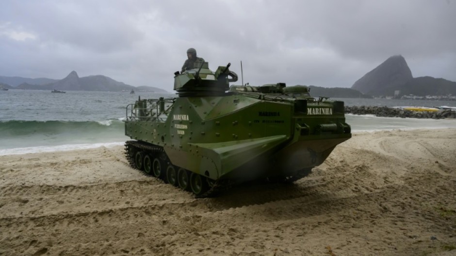 Security is tight for the BRICS summit