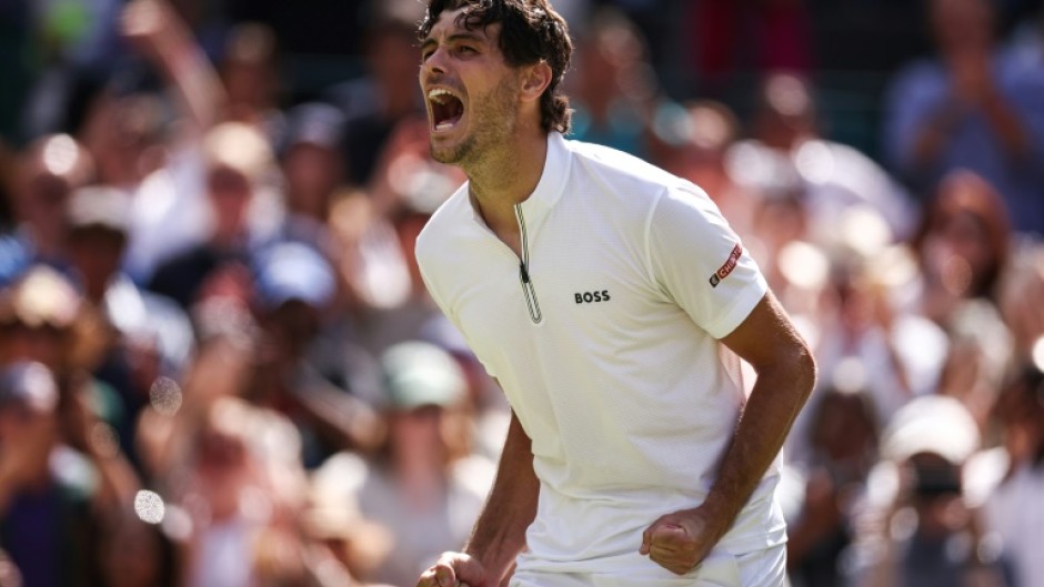 Taylor Fritz survived a line-call blunder to reach the Wimbledon semi-finals