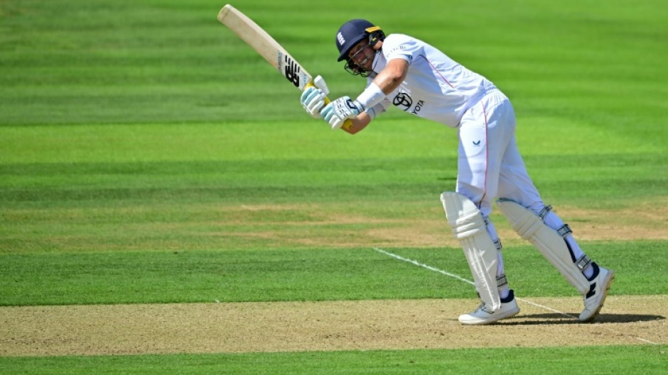 England's Joe Root clips the ball legside during his 99 not out in the third Test against India at Lord's
