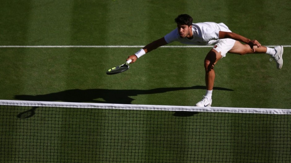 Spain's Carlos Alcaraz is eyeing a third successive Wimbledon final