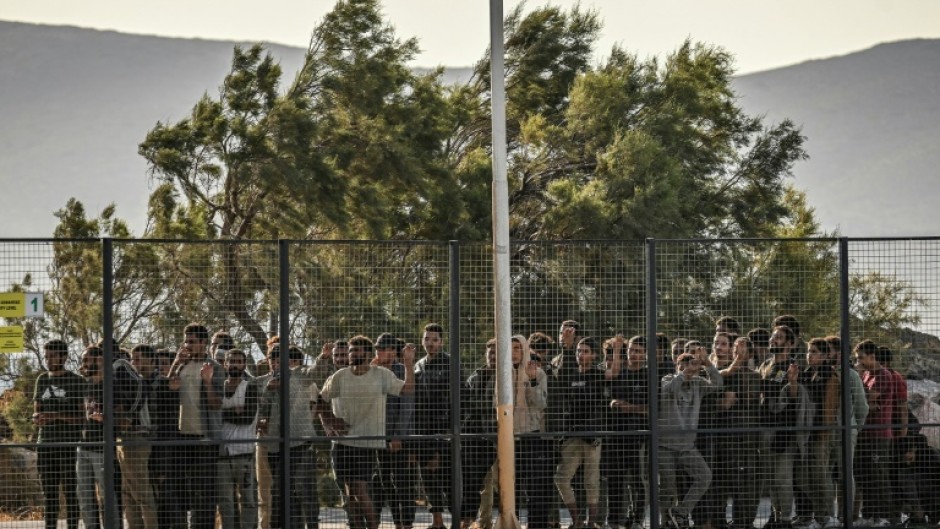 The emergency legislation allows authorities to detain asylum seekers in camps for up to 18 months