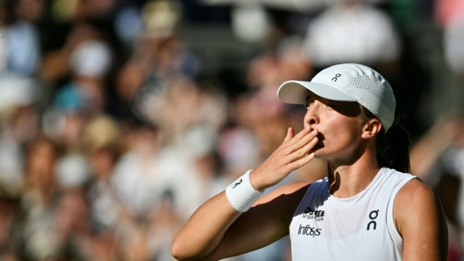 Iga Swiatek has a perfect record of five wins in her five Grand Slam finals