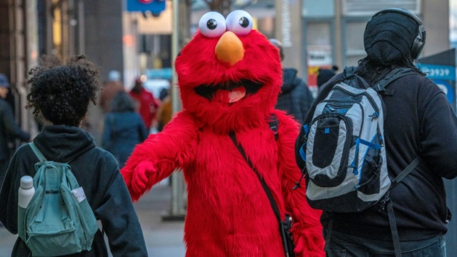 Around 650,000 users follow Elmo, the fuzzy red monster who teaches his young audience about kindness and patience