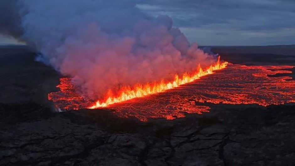Iceland is home to 33 active volcanic systems, more than any other European country