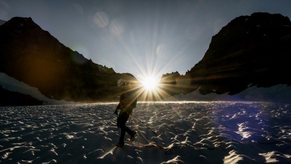 Snow provides glaciers with protection from the sun